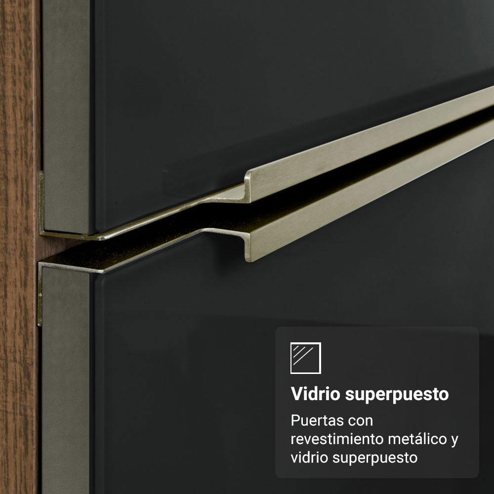 Foto 8 | Cocina Integral Completa Armario De Vidrio Madesa Lux Mn 04
