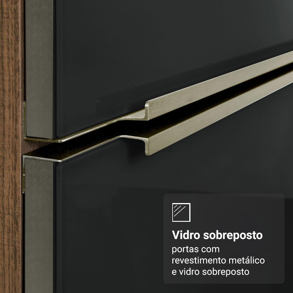 Foto 9 pulgar | Cocina Integral Completa Armario De Vidrio Madesa Lux Mn 02