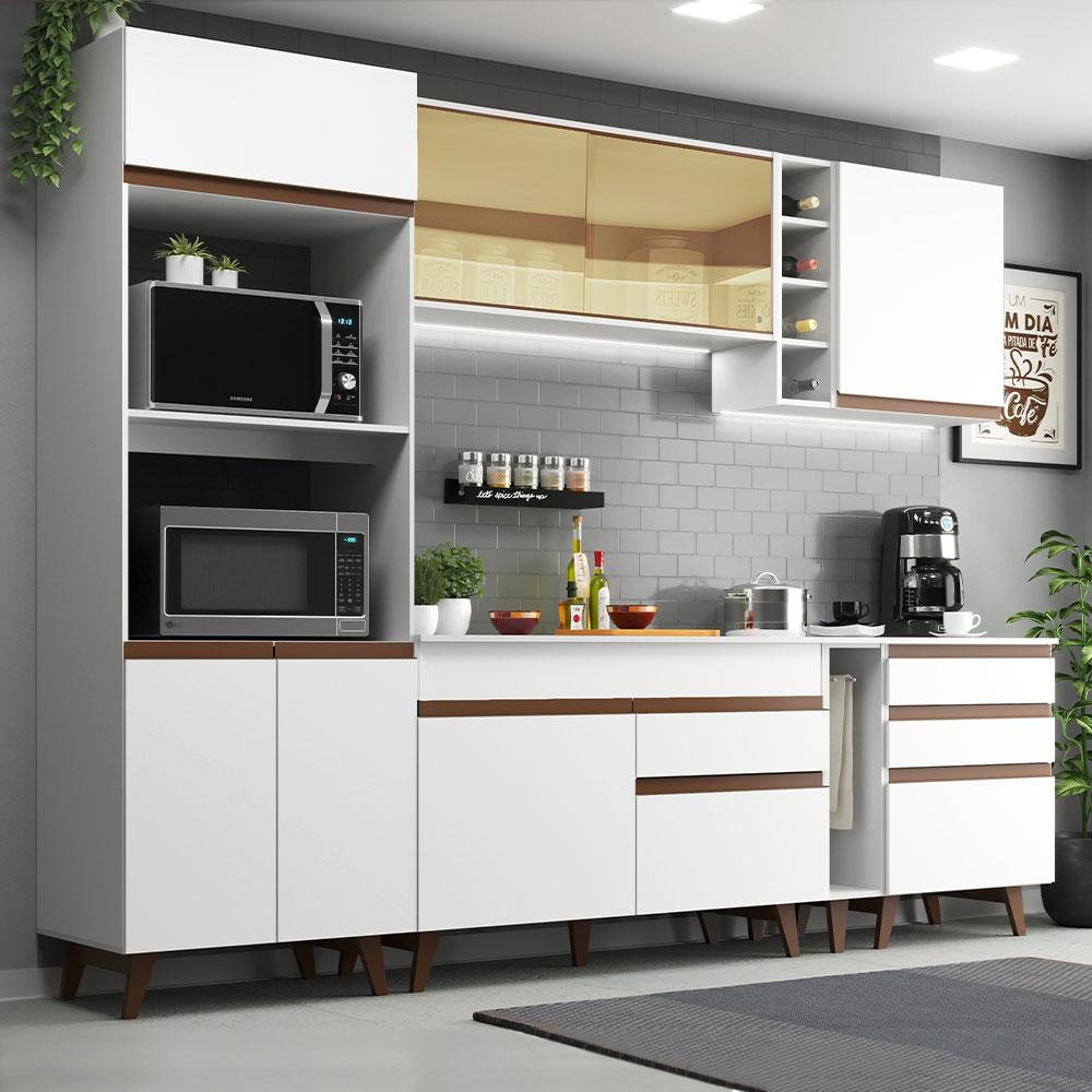 Foto 3 pulgar | Cocina Integral Completa Modular Madesa Reims 270cm Bb 01