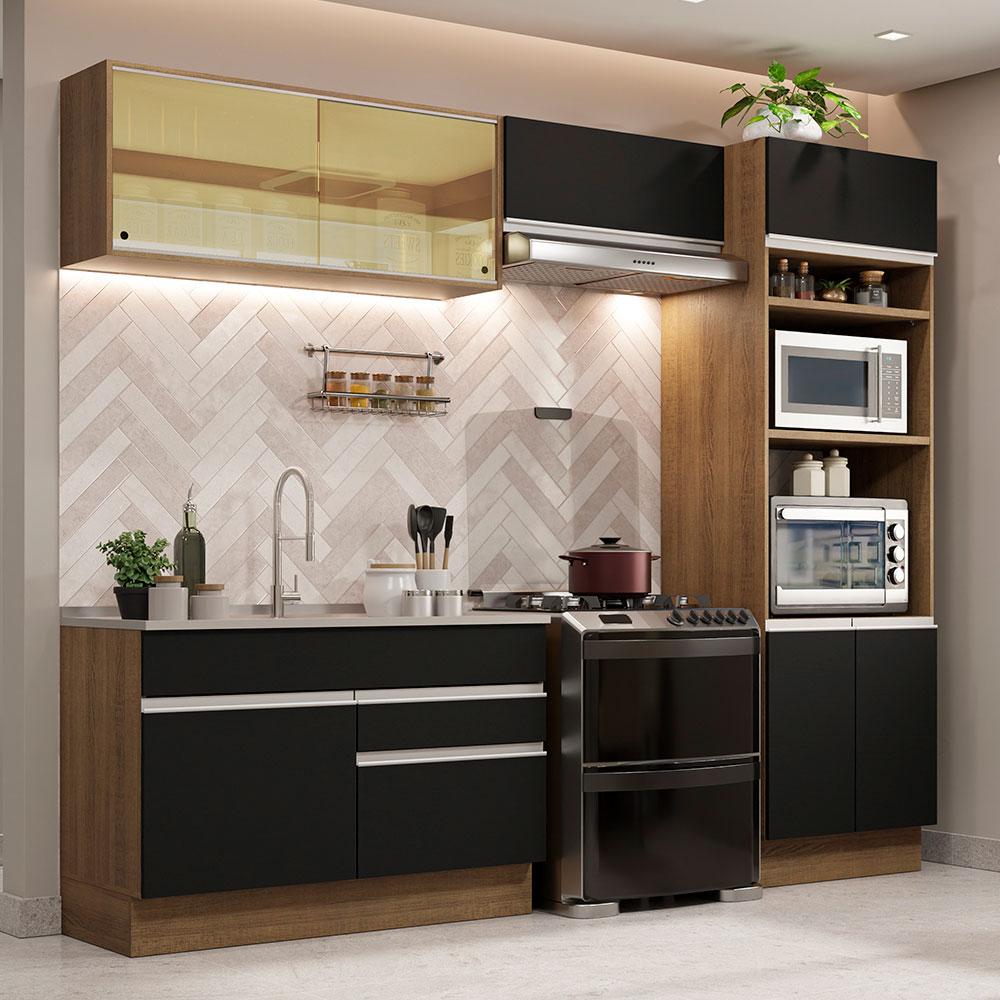 Foto 3 pulgar | Cocina Integral Completa Modular Madesa Glamy 270cm Mn 12