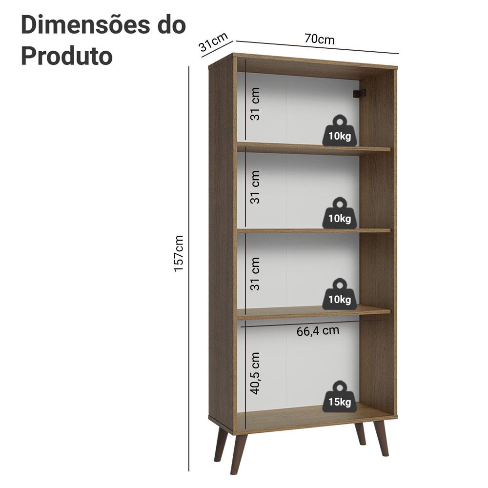 Foto 3 | Mueble Armario De Vidrio Madesa 2 Puertas Con Pies Mm 02