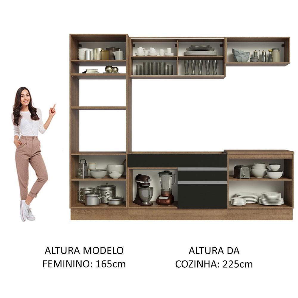 Foto 5 | Cocina Integral Completa Modular Madesa Glamy 270cm Mn 07