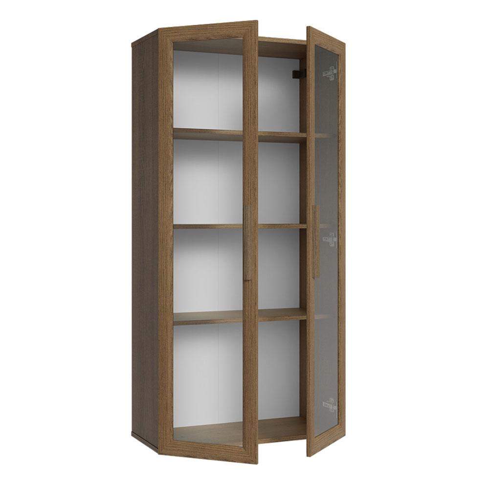 Foto 3 pulgar | Mueble Armario De Vidrio Madesa 2 Puertas Sin Pies Mm 01
