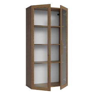 Foto 2 | Mueble Armario De Vidrio Madesa 2 Puertas Sin Pies Mm 01