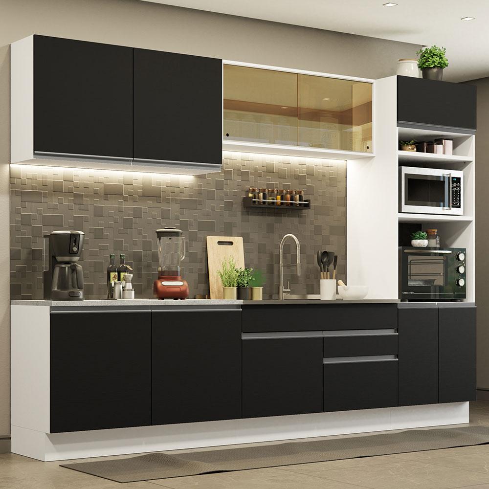 Foto 3 pulgar | Cocina Integral Completa Modular Madesa Glamy 310cm Bn 01