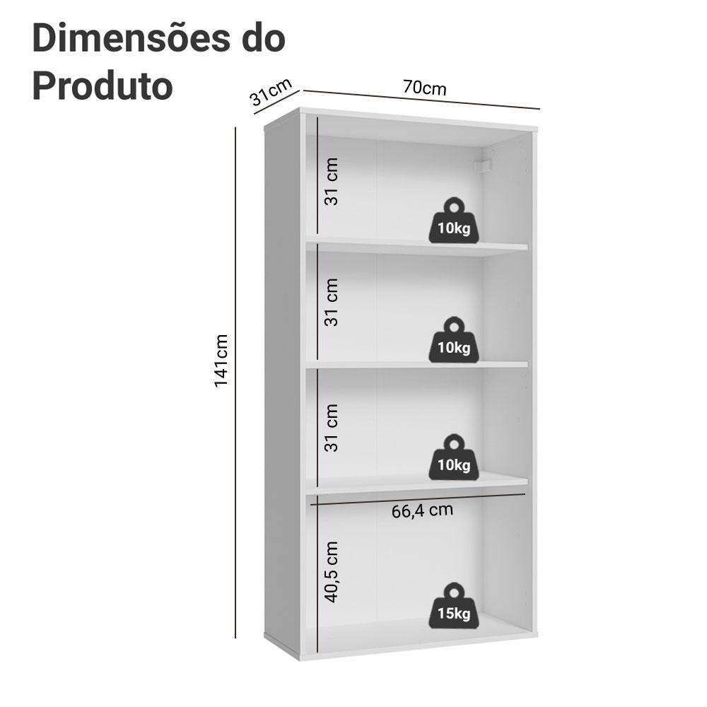 Foto 4 pulgar | Mueble Armario De Vidrio Madesa 2 Puertas Sin Pies Bb 01