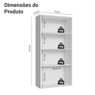 Foto 3 | Mueble Armario De Vidrio Madesa 2 Puertas Sin Pies Bb 01