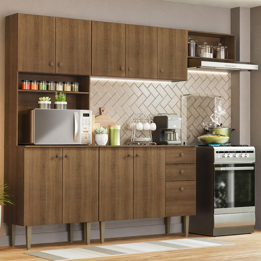 Foto 3 pulgar | Cocina Integral Completa Modular Madesa Gourmet 235cm Mm 01