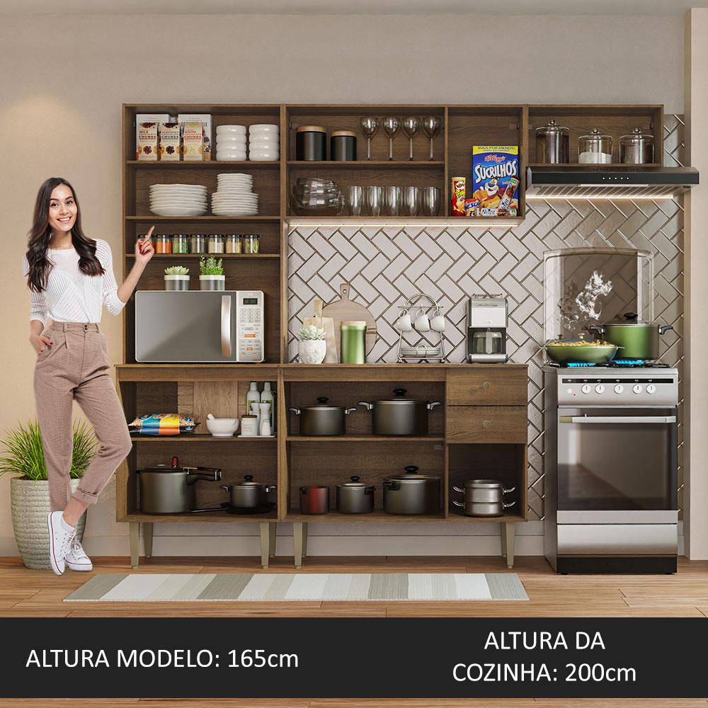 Foto 5 | Cocina Integral Completa Modular Madesa Gourmet 235cm Mm 01