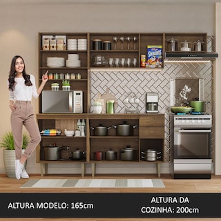 Foto 5 | Cocina Integral Completa Modular Madesa Gourmet 235cm Mm 01