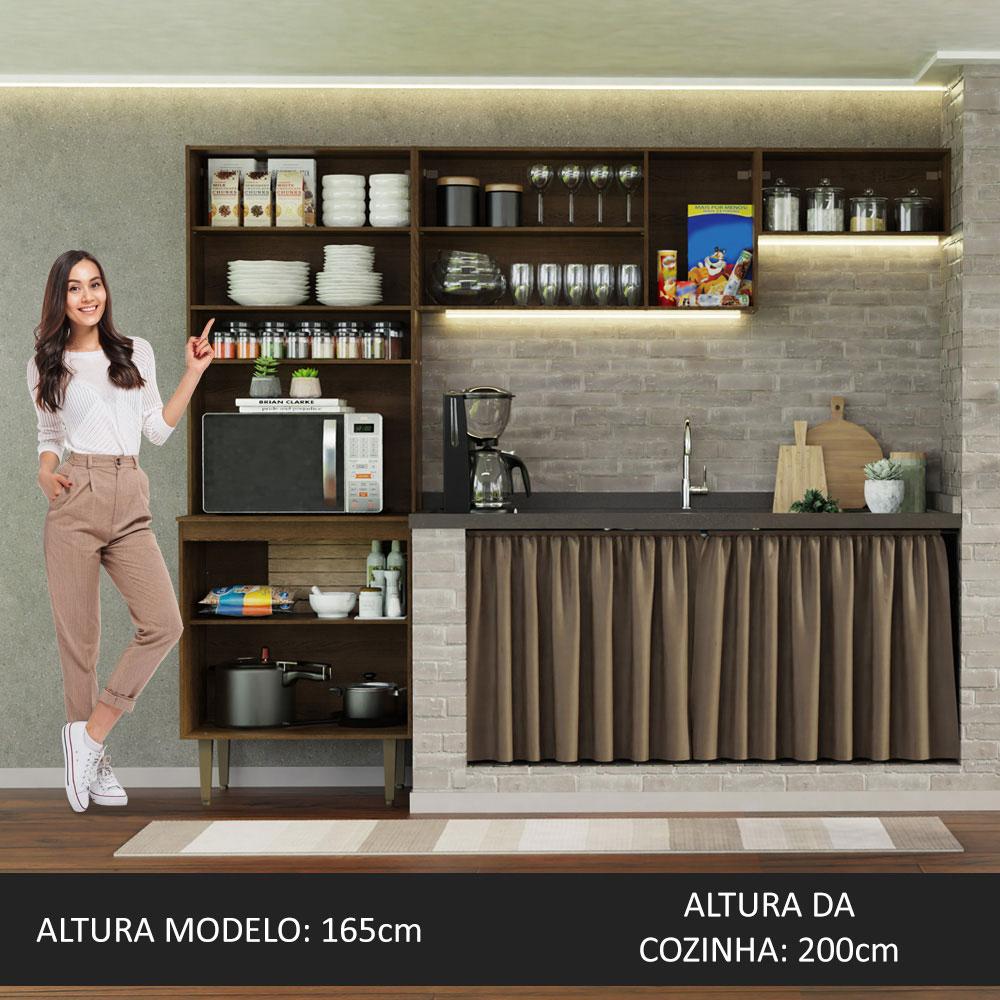 Foto 5 | Cocina Integral Completa Modular Madesa Gourmet 235cm Mm