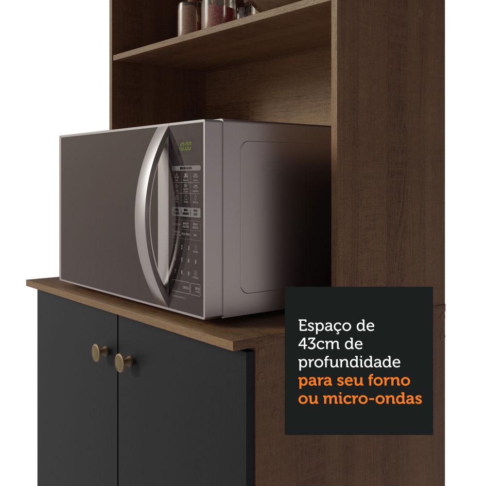 Foto 8 pulgar | Cocina Integral Completa Modular Madesa Gourmet 235cm Mn 01