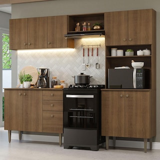 Foto 2 | Cocina Integral Completa Modular Madesa Gourmet 235cm Mm 01