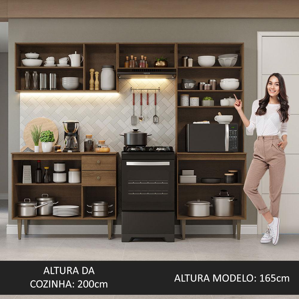 Foto 5 | Cocina Integral Completa Modular Madesa Gourmet 235cm Mm 01