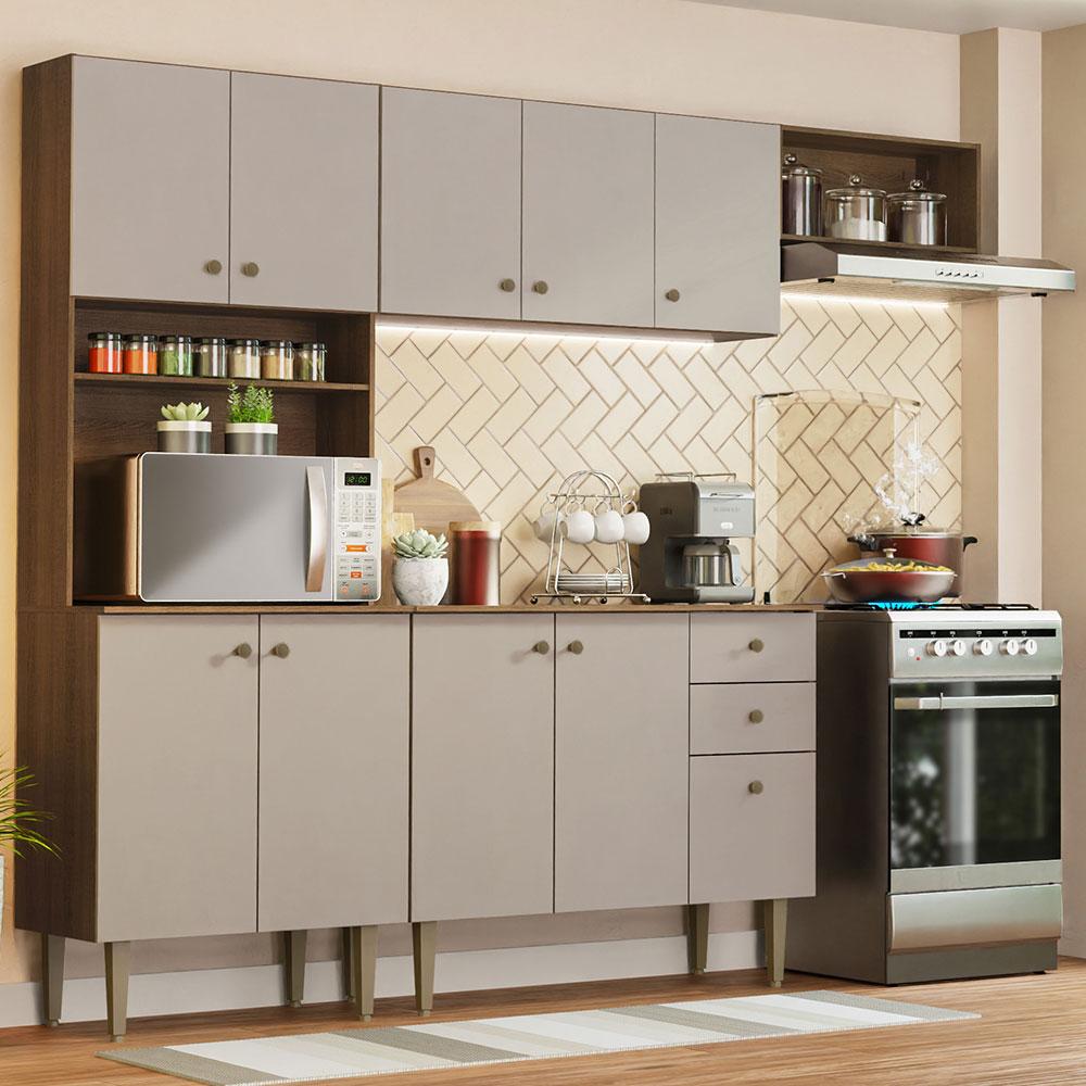 Foto 2 | Cocina Integral Completa Modular Madesa Gourmet 235cm Mc 02
