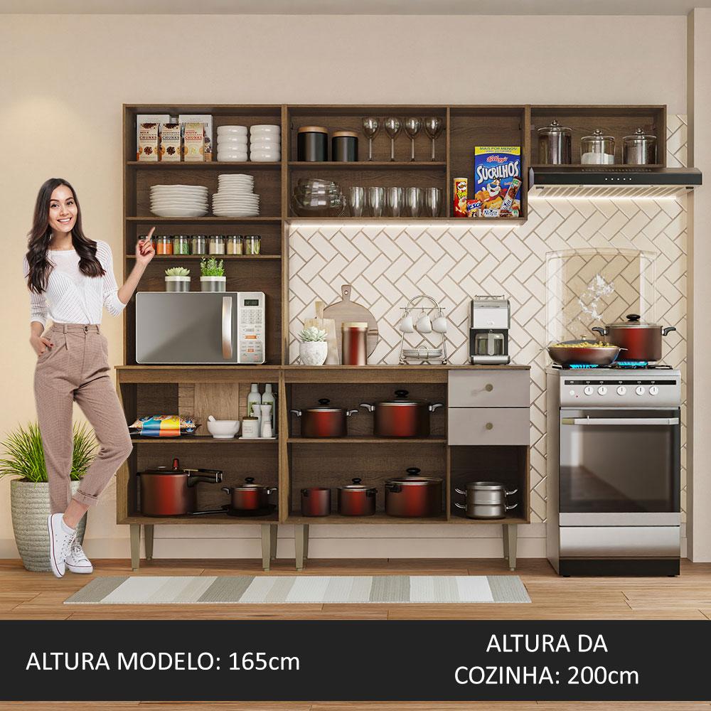 Foto 5 | Cocina Integral Completa Modular Madesa Gourmet 235cm Mc 02
