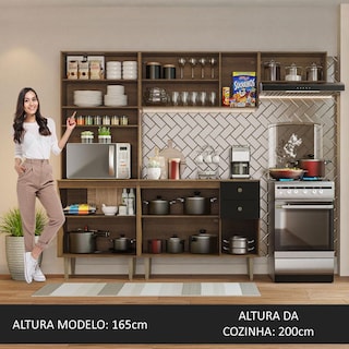 Foto 5 | Cocina Integral Completa Modular Madesa Gourmet 235cm Mn 02