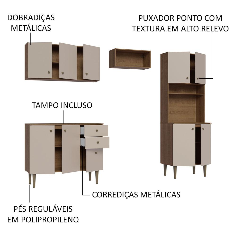 Foto 4 | Cocina Integral Completa Modular Madesa Gourmet 235cm Mc 01