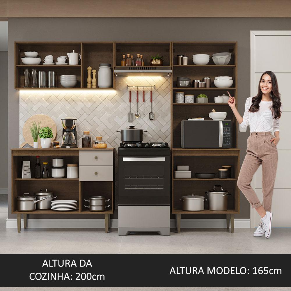 Foto 5 | Cocina Integral Completa Modular Madesa Gourmet 235cm Mc 01