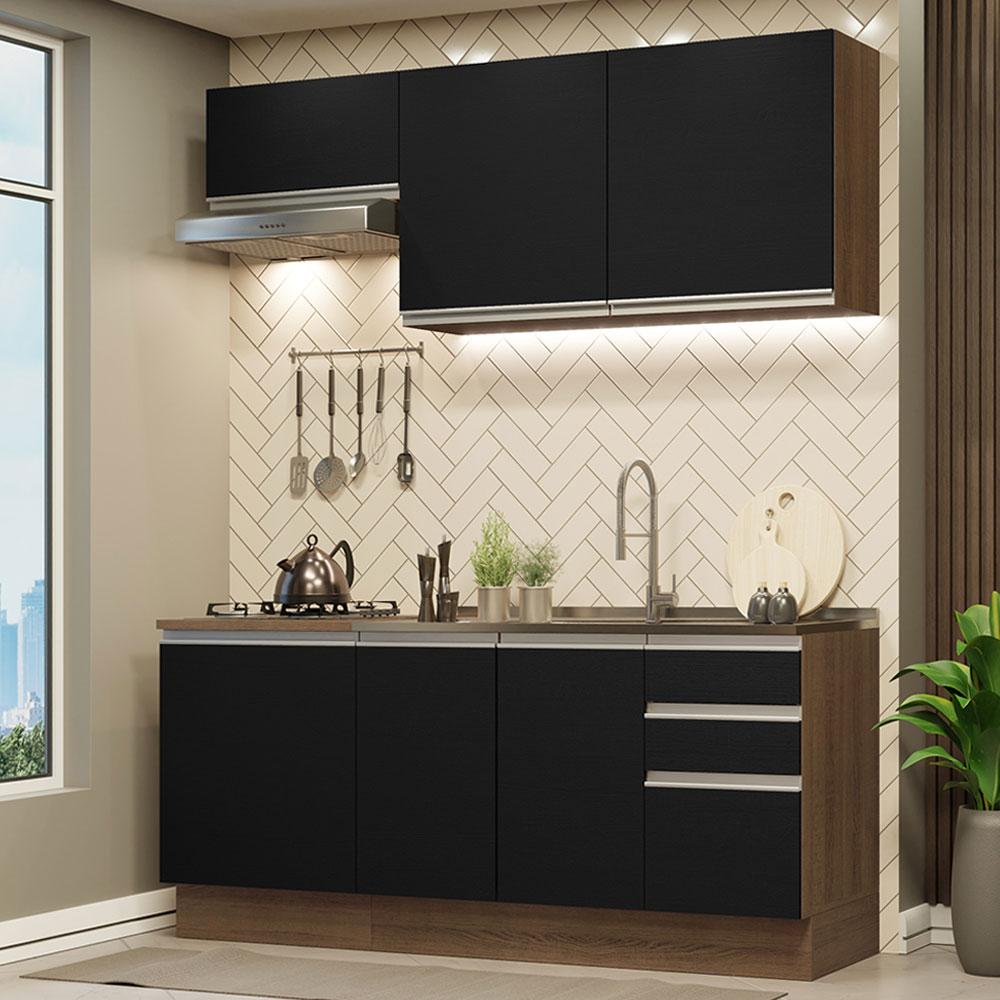 Foto 3 pulgar | Cocina Integral Completa Modular Madesa Glamy 180cm Mn 07