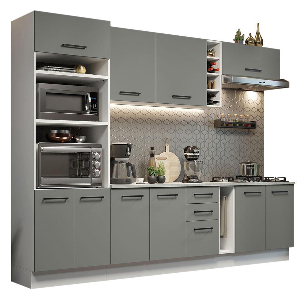 Foto 2 pulgar | Cocina Integral Completa Modular Madesa Agata 290cm Bg 06