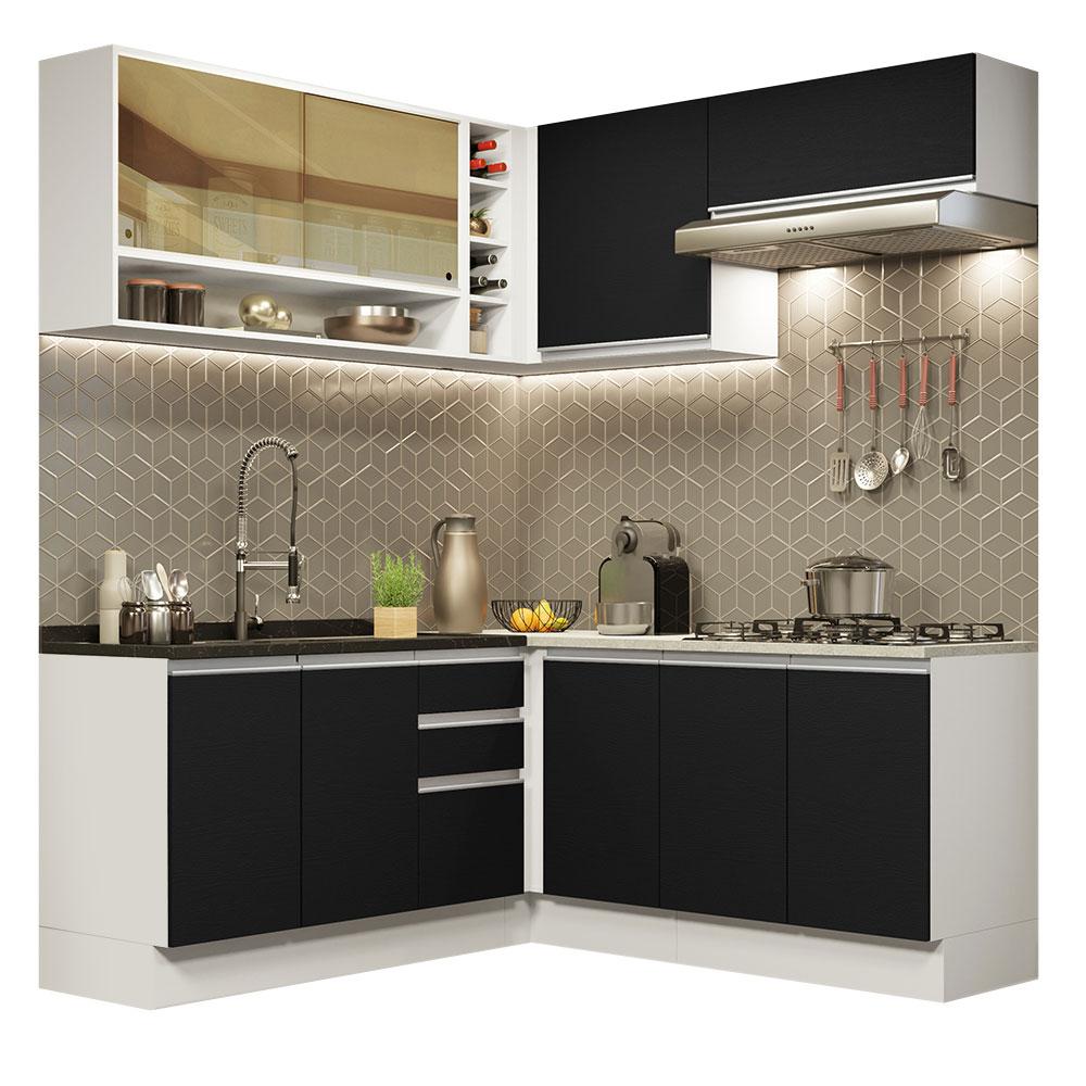 Foto 2 pulgar | Cocina Integral Completa Modular Madesa Glamy 349cm Bn 02