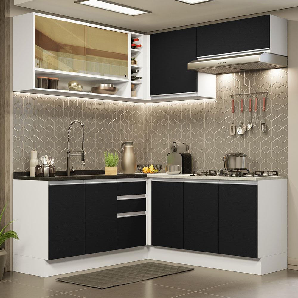 Foto 3 pulgar | Cocina Integral Completa Modular Madesa Glamy 349cm Bn 02
