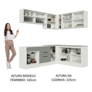 Foto 5 | Cocina Integral Completa Modular Madesa Agata 389cm Mg 01