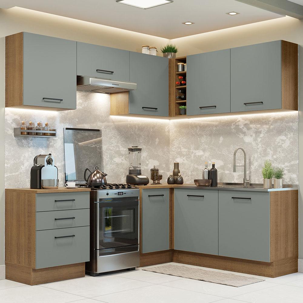 Foto 3 pulgar | Cocina Integral Completa Modular Madesa Agata 399cm Mg 01