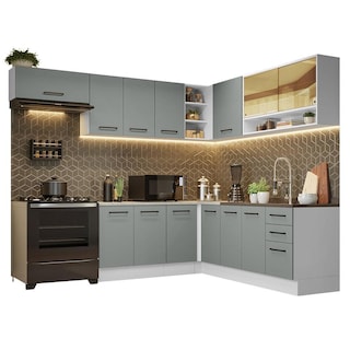 Foto 1 | Cocina Integral Completa Modular Madesa Agata 486cm Mg 01