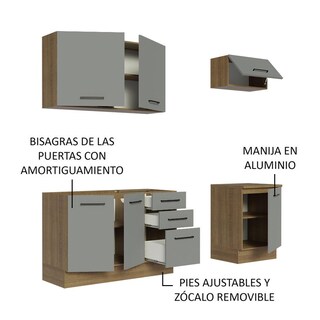 Foto 4 | Cocina Integral Completa Modular Madesa Agata 180cm Mg