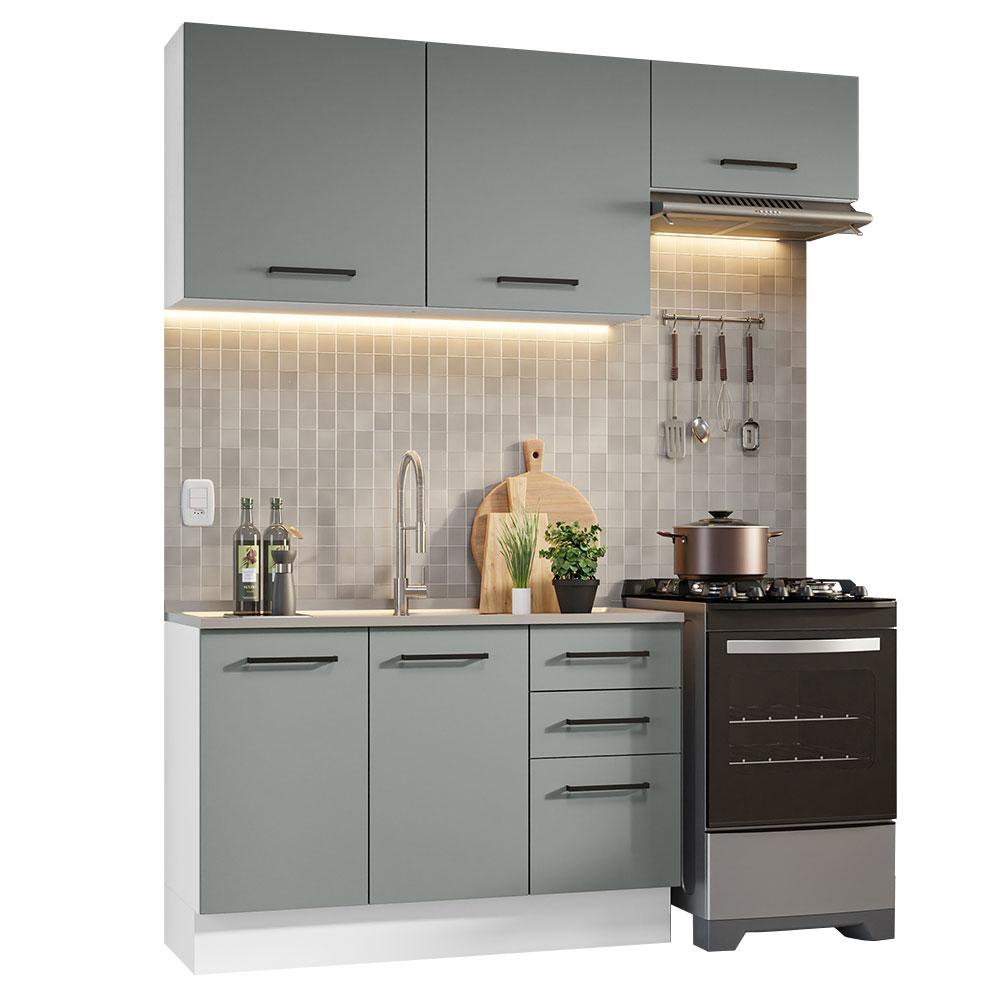 Foto 1 | Cocina Integral Completa Modular Madesa Agata 180cm Bg 09