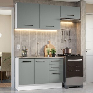 Foto 2 | Cocina Integral Completa Modular Madesa Agata 180cm Bg 09