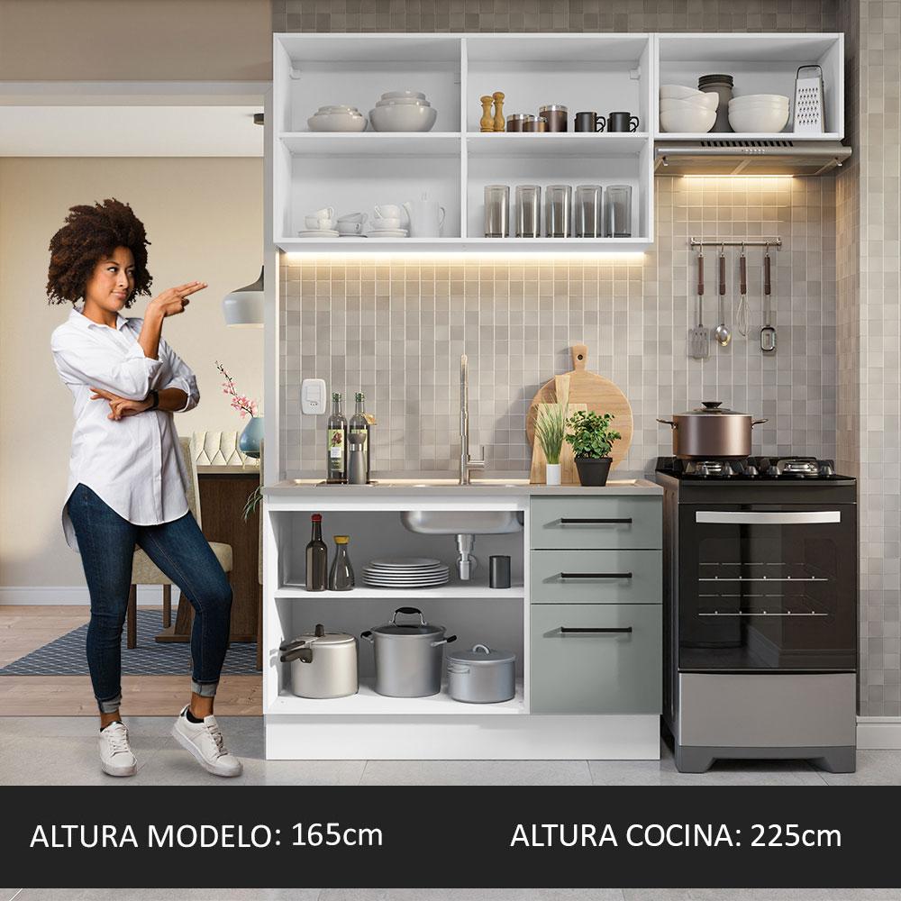 Foto 4 | Cocina Integral Completa Modular Madesa Agata 180cm Bg 09