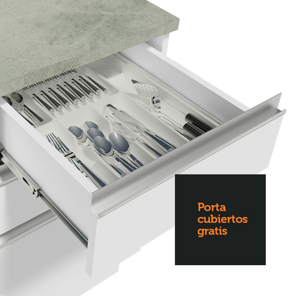 Foto 8 pulgar | Cocina Integral Completa Modular Madesa Glamy 349cm Bb 01