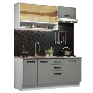 Foto 1 | Cocina Integral Completa Modular Madesa Agata 180cm Bg