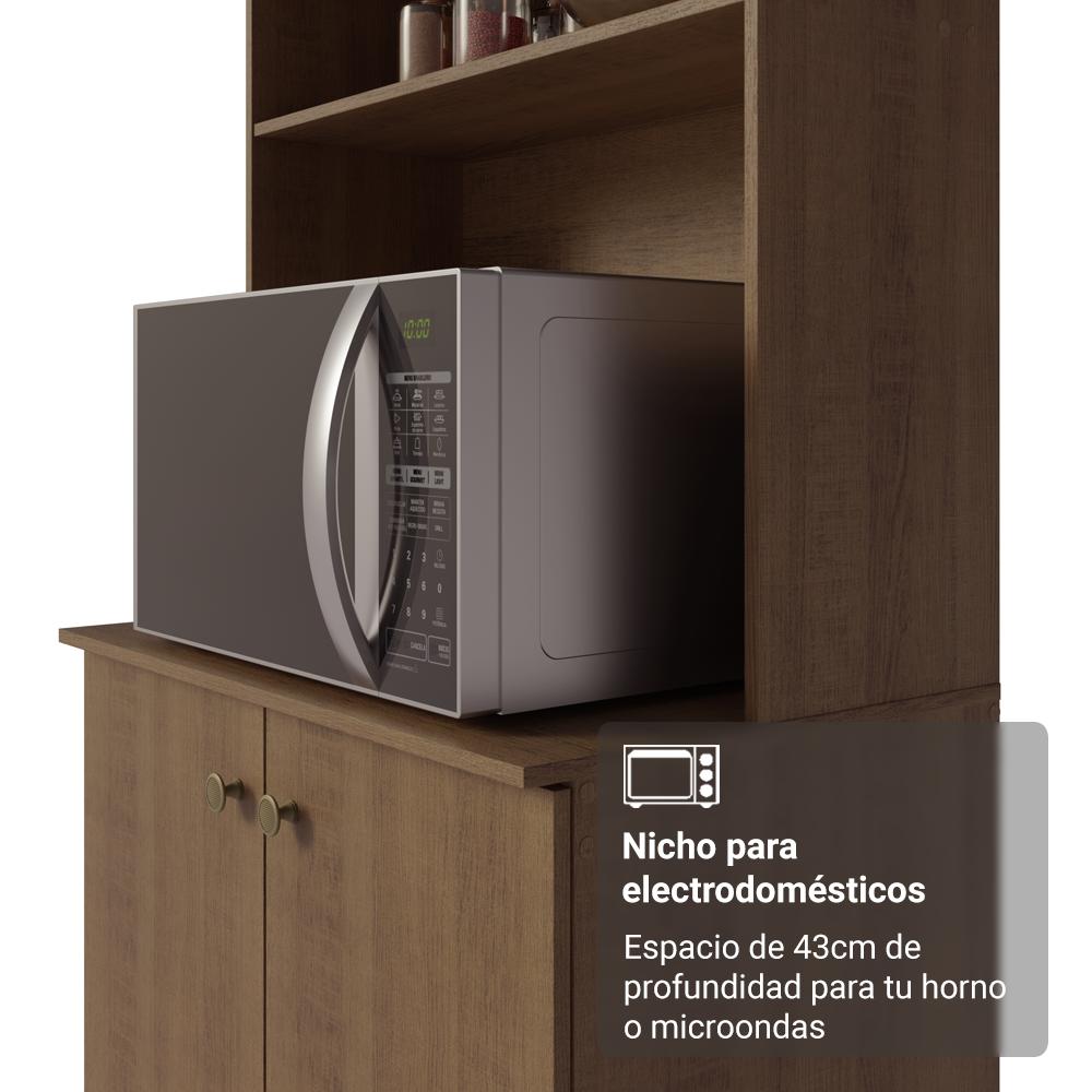 Foto 8 pulgar | Cocina Integral Completa Modular Madesa Gourmet 235cm Mm