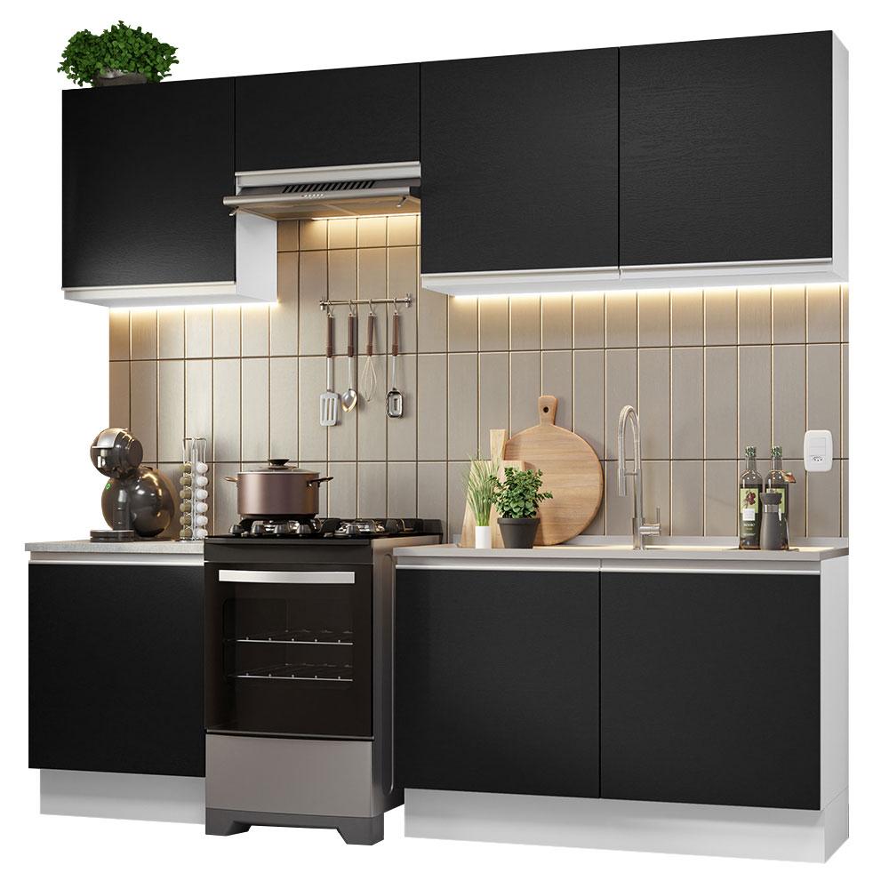 Foto 2 pulgar | Cocina Integral Completa Modular Madesa Glamy 240cm Bn 09