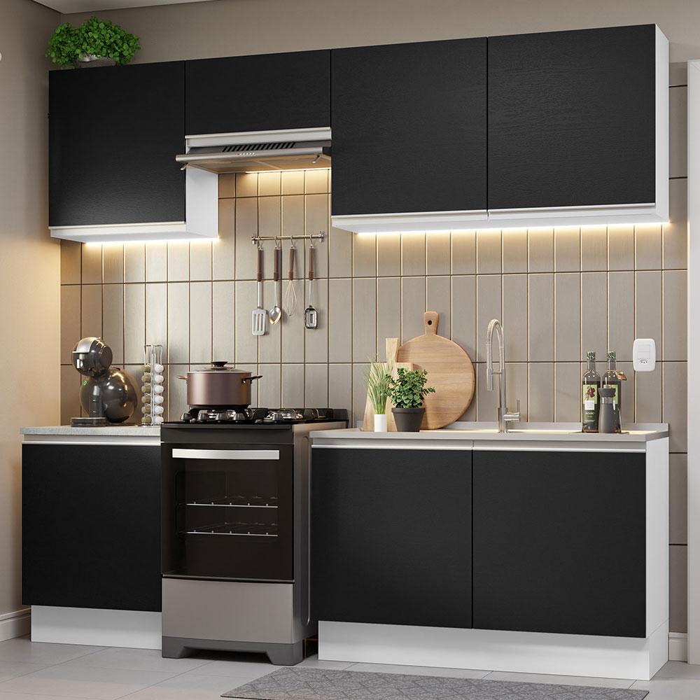 Foto 3 pulgar | Cocina Integral Completa Modular Madesa Glamy 240cm Bn 09