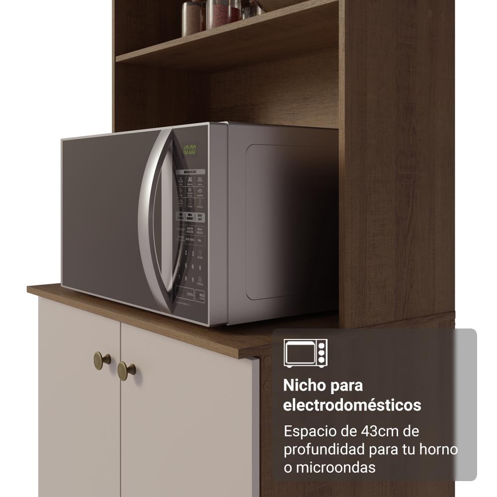 Foto 7 pulgar | Cocina Integral Completa Modular Madesa Gourmet 235cm Mc