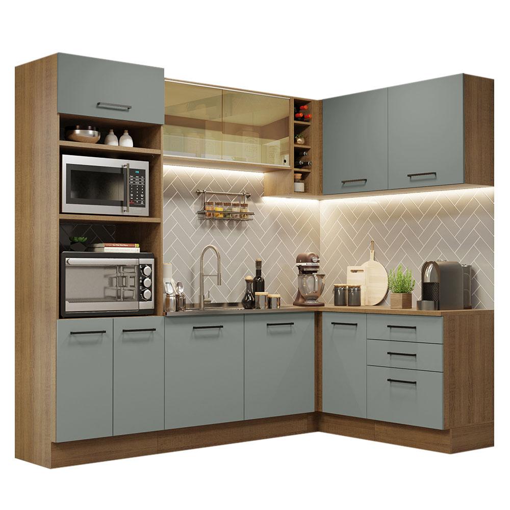 Foto 2 pulgar | Cocina Integral Completa Modular Madesa Agata 399cm Mg 02