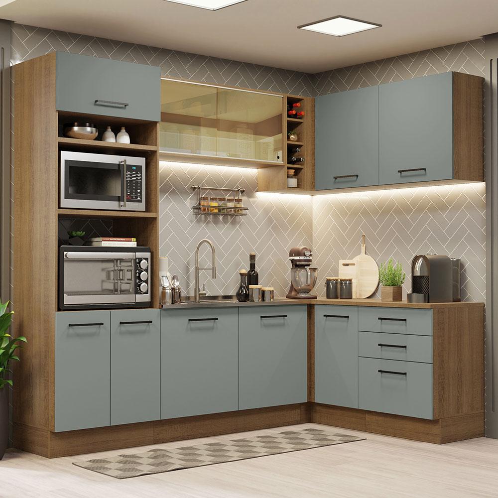 Foto 3 pulgar | Cocina Integral Completa Modular Madesa Agata 399cm Mg 02