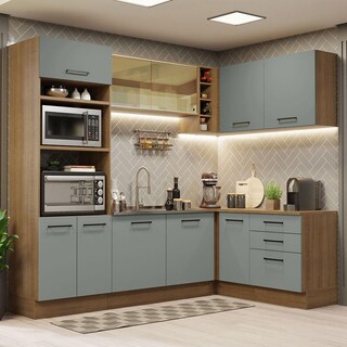 Foto 2 | Cocina Integral Completa Modular Madesa Agata 399cm Mg 02