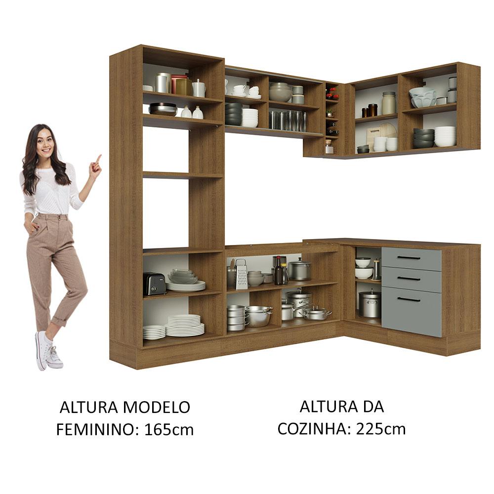 Foto 5 | Cocina Integral Completa Modular Madesa Agata 399cm Mg 02