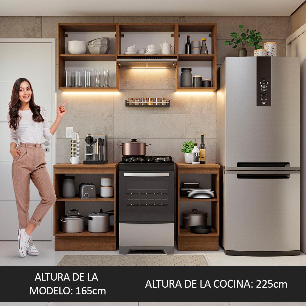 Foto 7 pulgar | Cocina Integral Completa Modular Madesa Glamy 160cm Mn 07