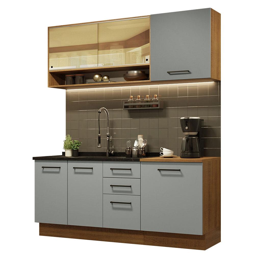 Foto 2 pulgar | Cocina Integral Completa Modular Madesa Agata 180cm Mg 02