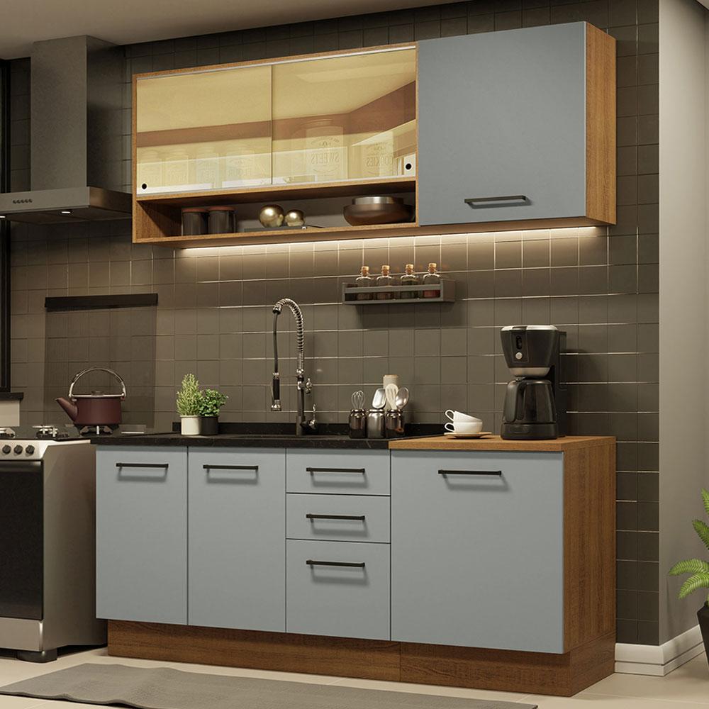 Foto 3 pulgar | Cocina Integral Completa Modular Madesa Agata 180cm Mg 02