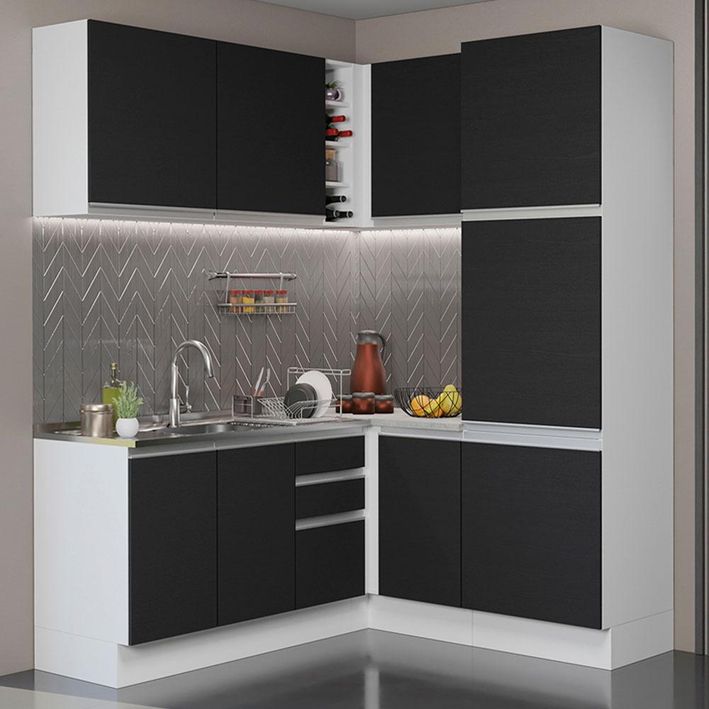 Foto 3 pulgar | Cocina Integral Completa Modular Madesa Glamy 329cm Bn 01