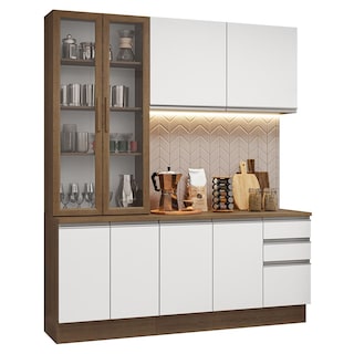 Foto 1 | Cocina Integral Completa Armario De Vidrio Madesa Glamy Mb 05