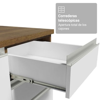 Foto 7 | Cocina Integral Completa Armario De Vidrio Madesa Glamy Mb 05